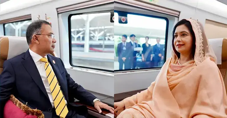 ‘বুলেট ট্রেনে’ ডালিয়ান থেকে বেইজিংয়ের পথে প্রধানমন্ত্রী
